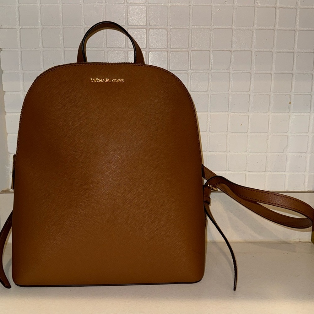 Michael Kors Large Saffiano Leather Backpack